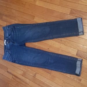 White House Black Market cropped jeans